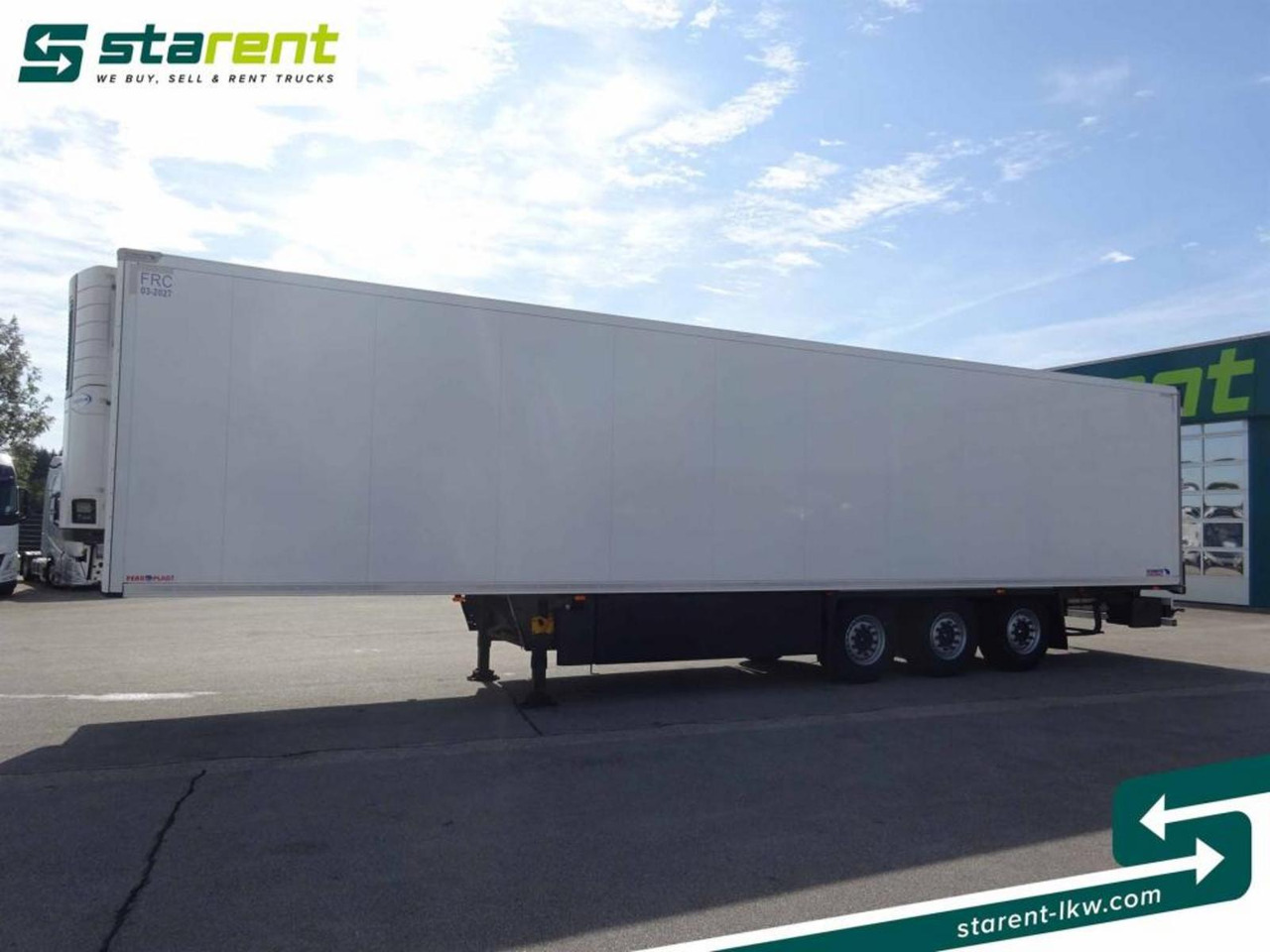 Schmitz Carrier Vector 1550 Palettenkasten Zurrleiste - Kühlkoffer Auflieger: das Bild 1 Schmitz Carrier Vector 1550 Palettenkasten Zurrleiste - Kühlkoffer Auflieger: das Bild 1