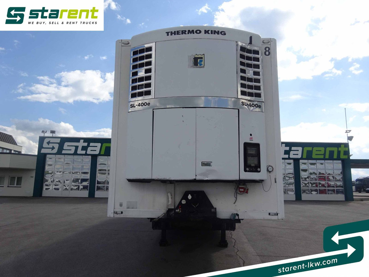 Schwarzmüller Thermotrailer, Thermo King SL400, Liftachse, SAF - Koffer Auflieger: das Bild 2 Schwarzmüller Thermotrailer, Thermo King SL400, Liftachse, SAF - Koffer Auflieger: das Bild 2
