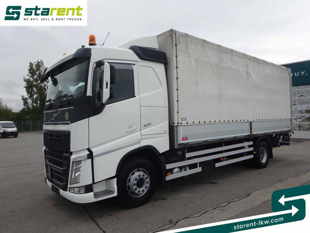 Volvo FH 420 Planenaufbau LBW 2000Kg Kamera Bett - Plane LKW: das Bild 1 Volvo FH 420 Planenaufbau LBW 2000Kg Kamera Bett - Plane LKW: das Bild 1