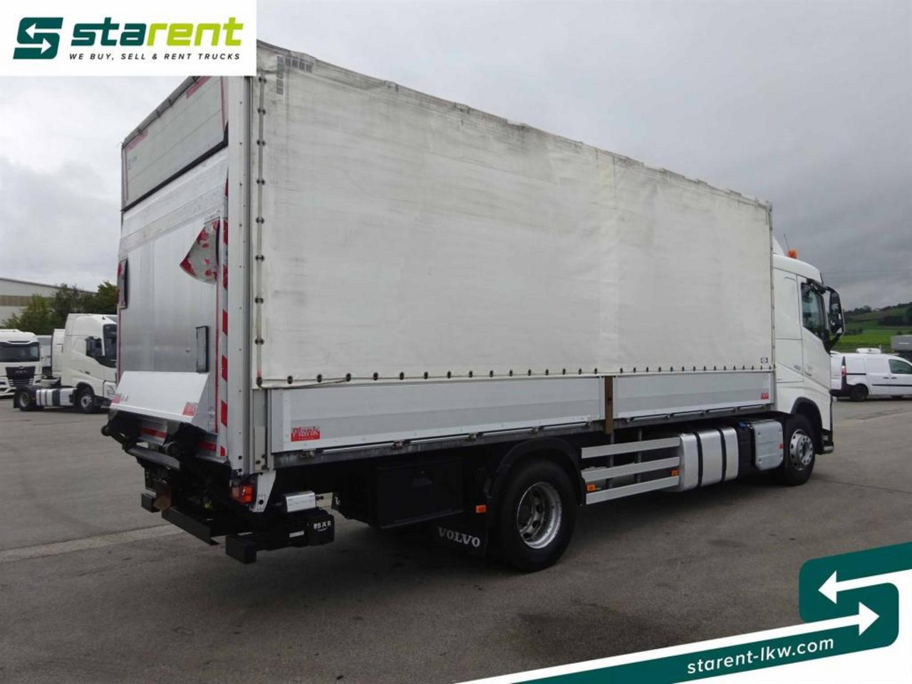 Volvo FH 420 Planenaufbau LBW 2000Kg Kamera Bett - Plane LKW: das Bild 5 Volvo FH 420 Planenaufbau LBW 2000Kg Kamera Bett - Plane LKW: das Bild 5