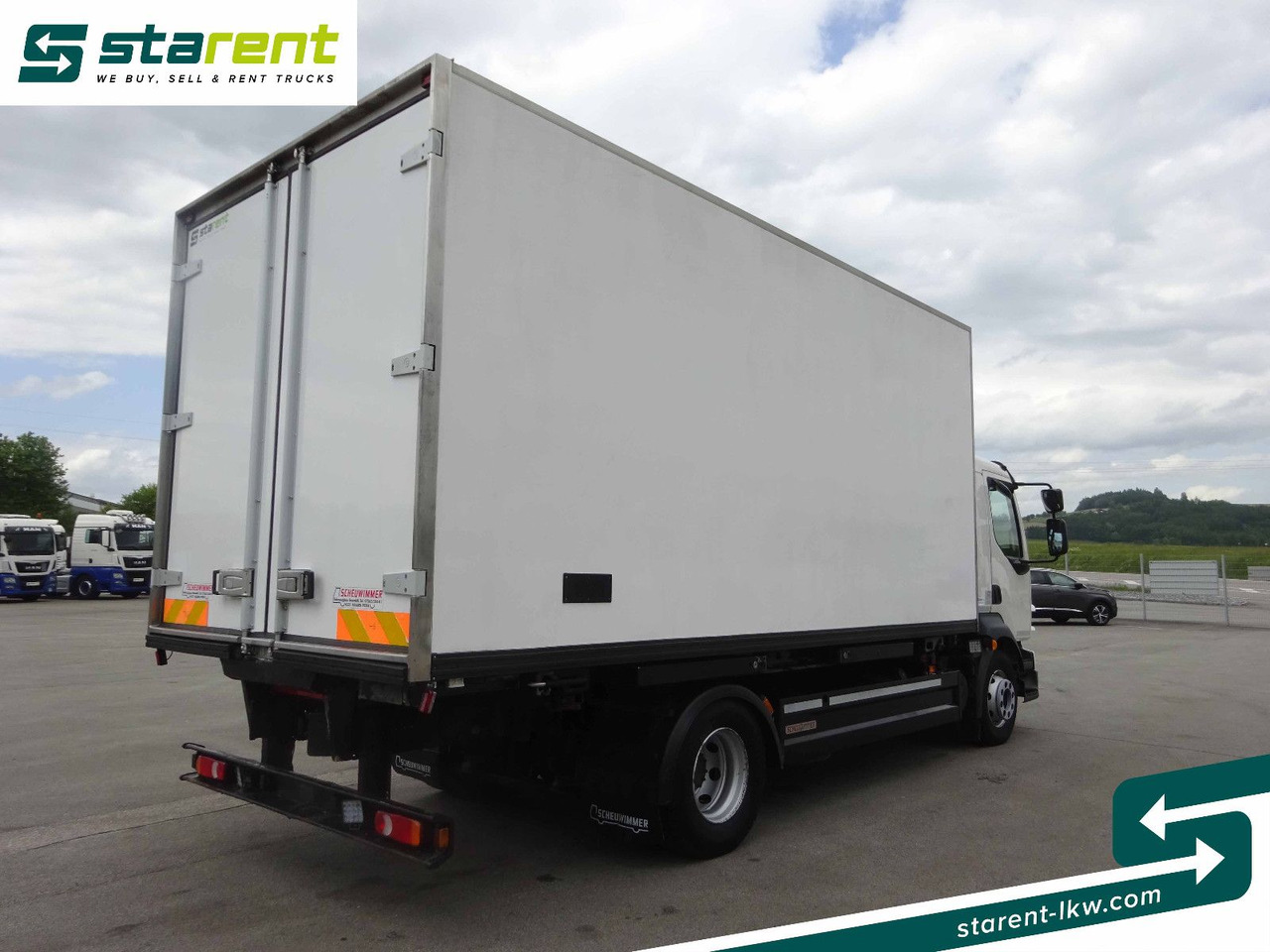Volvo FL250 Wechselaufbau, Scheuwimmer Kühlwab, TK - Containerwagen/ Wechselfahrgestell LKW: das Bild 5 Volvo FL250 Wechselaufbau, Scheuwimmer Kühlwab, TK - Containerwagen/ Wechselfahrgestell LKW: das Bild 5