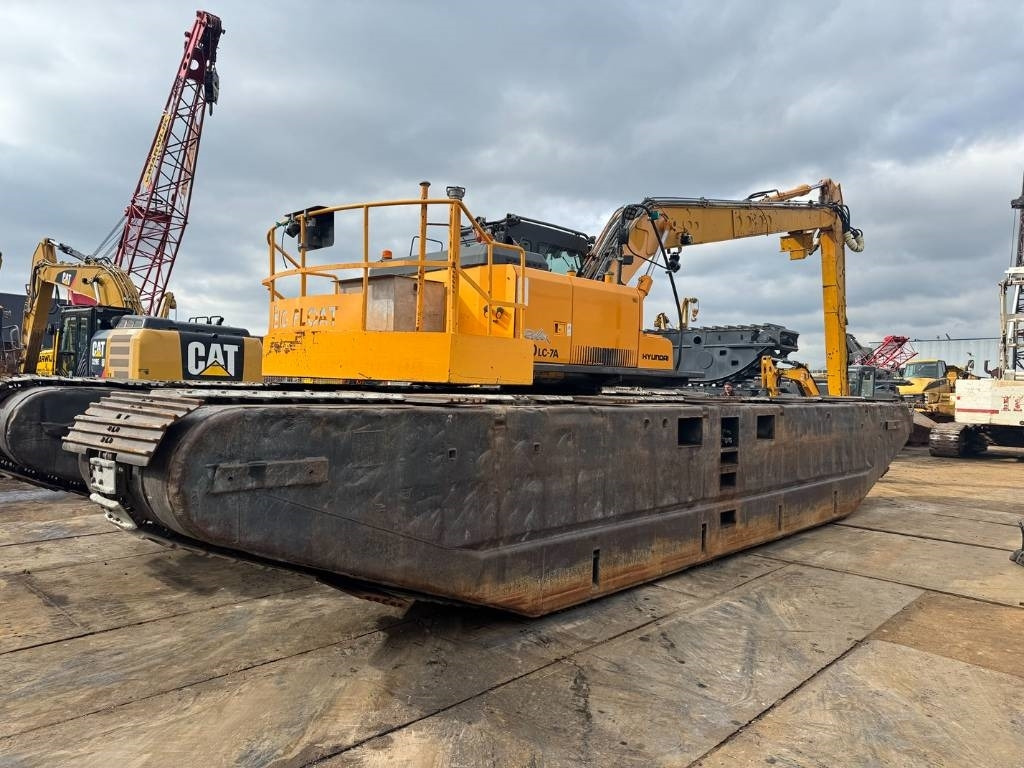 Hyundai Robex 140 LC-7 A BIGFLOAT AMPHIBIOUS EXCAVATOR - Amphibische Bagger: das Bild 5 Hyundai Robex 140 LC-7 A BIGFLOAT AMPHIBIOUS EXCAVATOR - Amphibische Bagger: das Bild 5