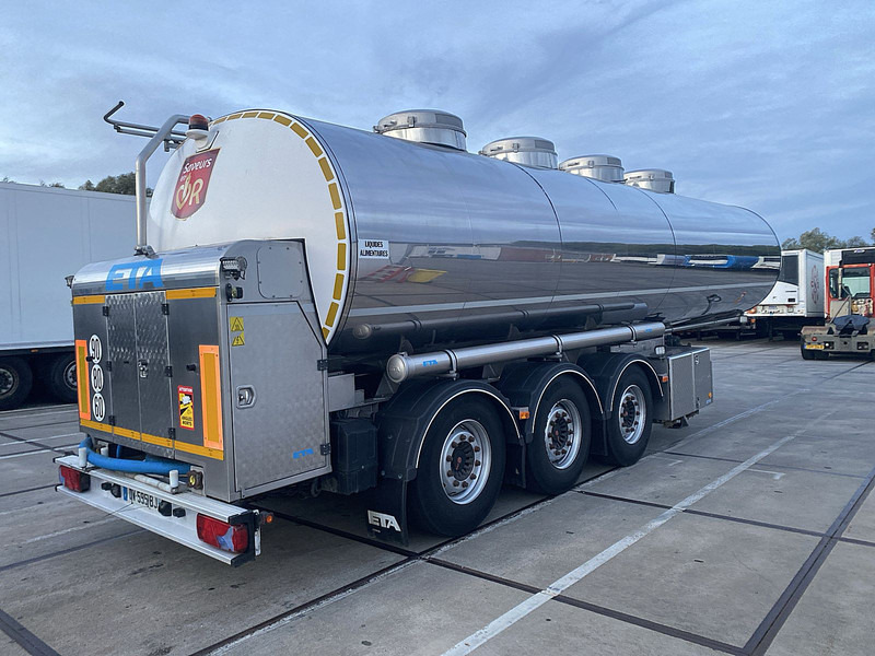ETA SR3A FOODSTUFF MILK - Tankauflieger: das Bild 2 ETA SR3A FOODSTUFF MILK - Tankauflieger: das Bild 2