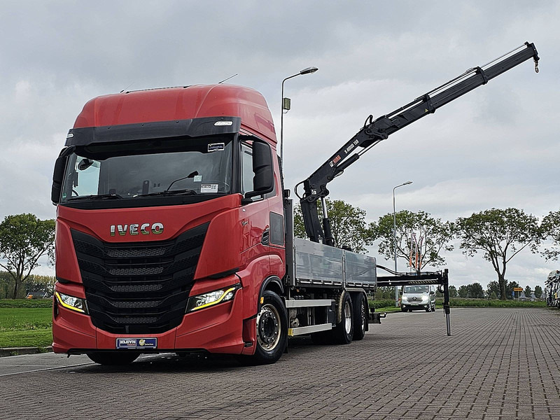 Iveco S-WAY AS260S46 6X2-4 HIAB 155-E2 - Pritsche LKW, Autokran: das Bild 1 Iveco S-WAY AS260S46 6X2-4 HIAB 155-E2 - Pritsche LKW, Autokran: das Bild 1