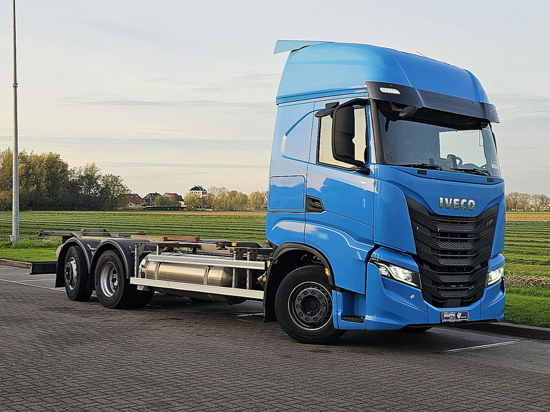 Iveco S-WAY AS260S46 6x2*4 LNG GAS - Containerwagen/ Wechselfahrgestell LKW: das Bild 5 Iveco S-WAY AS260S46 6x2*4 LNG GAS - Containerwagen/ Wechselfahrgestell LKW: das Bild 5