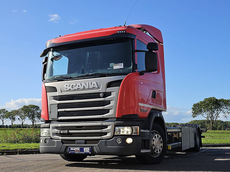 Scania G410 4X2 RETARDER WB550 - Containerwagen/ Wechselfahrgestell LKW: das Bild 1 Scania G410 4X2 RETARDER WB550 - Containerwagen/ Wechselfahrgestell LKW: das Bild 1