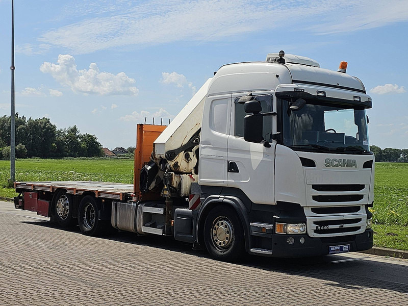 Scania R440 6X2*4 HMF 5020 K5 - Pritsche LKW, Autokran: das Bild 5 Scania R440 6X2*4 HMF 5020 K5 - Pritsche LKW, Autokran: das Bild 5