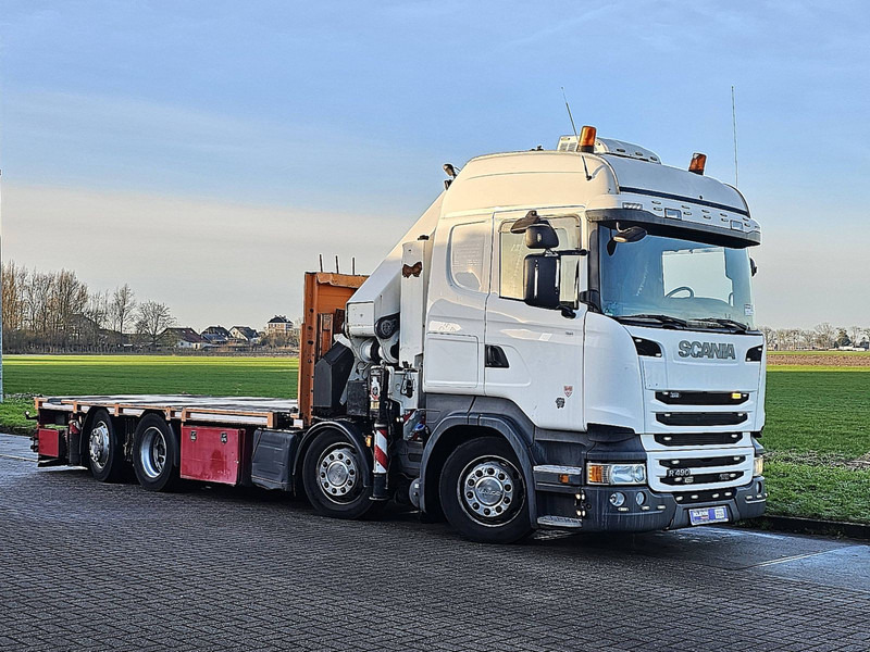 Scania R490 8x2*6 HMF6020 K6 - Pritsche LKW, Autokran: das Bild 5 Scania R490 8x2*6 HMF6020 K6 - Pritsche LKW, Autokran: das Bild 5
