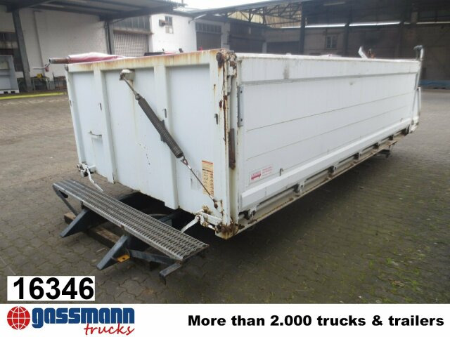 3-S-Kippbrücke, Alu Pendelbordwände und abklappbar, 13 cbm - Kippaufbau: das Bild 1 3-S-Kippbrücke, Alu Pendelbordwände und abklappbar, 13 cbm - Kippaufbau: das Bild 1