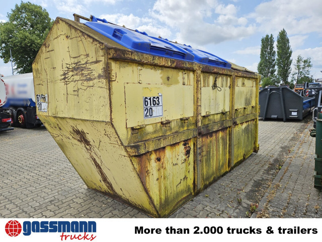 Absetzcontainer ca. 15m³ geschlossen mit Deckel - Absetzcontainer: das Bild 5 Absetzcontainer ca. 15m³ geschlossen mit Deckel - Absetzcontainer: das Bild 5