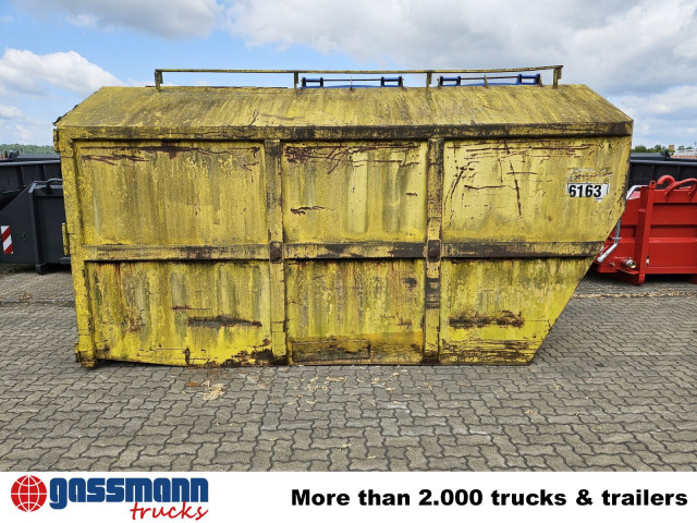 Absetzcontainer ca. 15m³ geschlossen mit Deckel - Absetzcontainer: das Bild 2 Absetzcontainer ca. 15m³ geschlossen mit Deckel - Absetzcontainer: das Bild 2