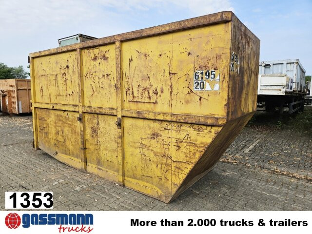 Absetzcontainer ca. 17m³ offen mit - Absetzcontainer: das Bild 1 Absetzcontainer ca. 17m³ offen mit - Absetzcontainer: das Bild 1