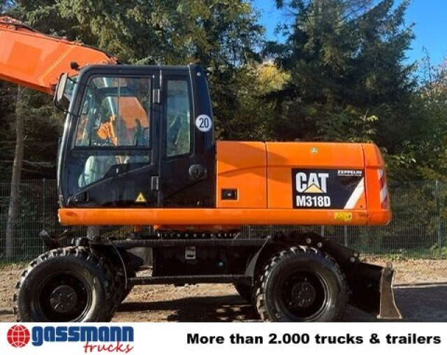 CAT M318D Mobilbagger - Baumaschine: das Bild 3 CAT M318D Mobilbagger - Baumaschine: das Bild 3