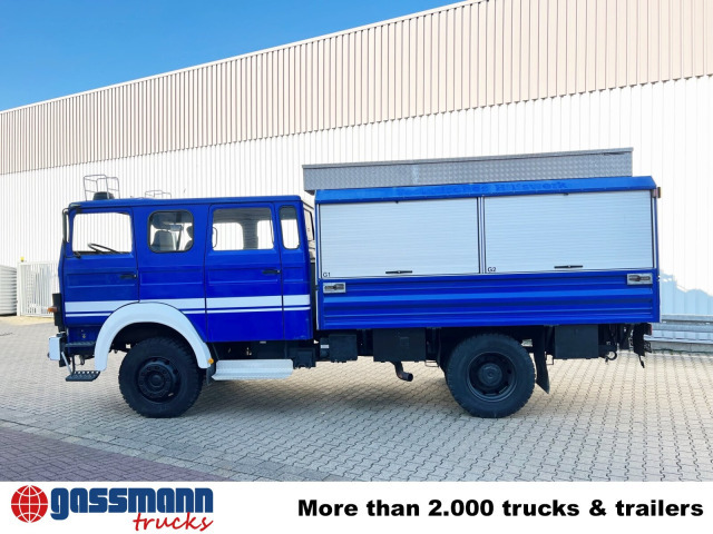Iveco 120-23 AW 4x4 Doka, V8-Motor, Gerätewagen, - Pritsche LKW: das Bild 4 Iveco 120-23 AW 4x4 Doka, V8-Motor, Gerätewagen, - Pritsche LKW: das Bild 4