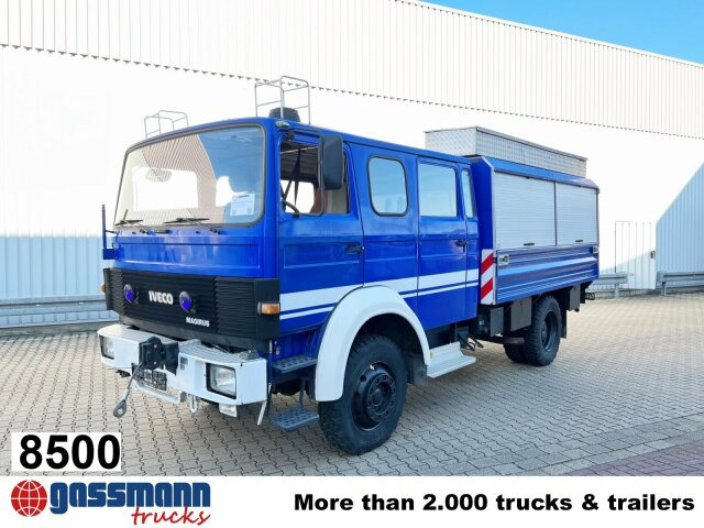 Iveco 120-23 AW 4x4 Doka, V8-Motor, Mannschaftswagen - Koffer LKW: das Bild 1 Iveco 120-23 AW 4x4 Doka, V8-Motor, Mannschaftswagen - Koffer LKW: das Bild 1