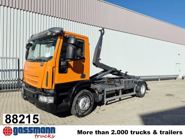 Iveco Euro Cargo 160E25 4x2, HIAB Abroller - Abrollkipper: das Bild 1 Iveco Euro Cargo 160E25 4x2, HIAB Abroller - Abrollkipper: das Bild 1