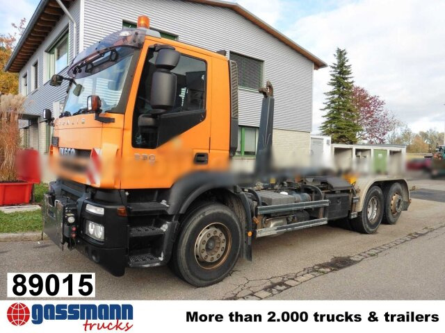 Iveco Stralis AD260S33Y/PS 6x2, Lenk-/Liftachse, - Abrollkipper: das Bild 1 Iveco Stralis AD260S33Y/PS 6x2, Lenk-/Liftachse, - Abrollkipper: das Bild 1