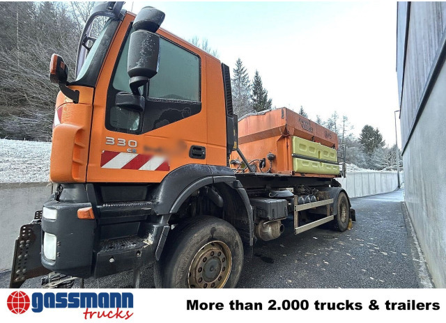 Iveco Trakker AD190T33WP 4x4, Winterdienstausstattung - Abrollkipper: das Bild 2 Iveco Trakker AD190T33WP 4x4, Winterdienstausstattung - Abrollkipper: das Bild 2