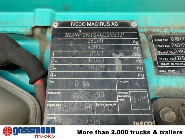 Iveco Trakker AD260T45W 6x6 - Fahrgestell LKW: das Bild 5 Iveco Trakker AD260T45W 6x6 - Fahrgestell LKW: das Bild 5