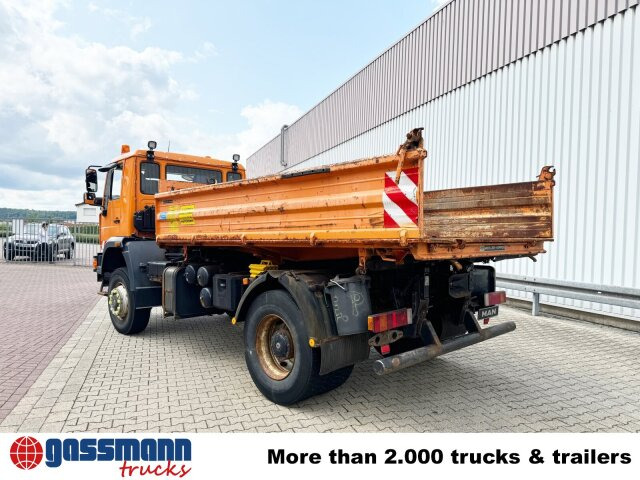 MAN LE 18.280 4X4 BB, Winterdienstausstattung, - Kipper, Autokran: das Bild 2 MAN LE 18.280 4X4 BB, Winterdienstausstattung, - Kipper, Autokran: das Bild 2