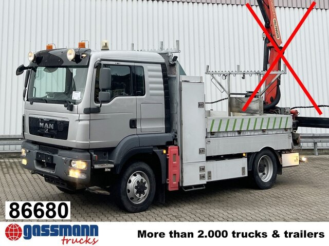 MAN TGM 13/15.290 4X4 BL, Seilwinde - Pritsche LKW: das Bild 1 MAN TGM 13/15.290 4X4 BL, Seilwinde - Pritsche LKW: das Bild 1