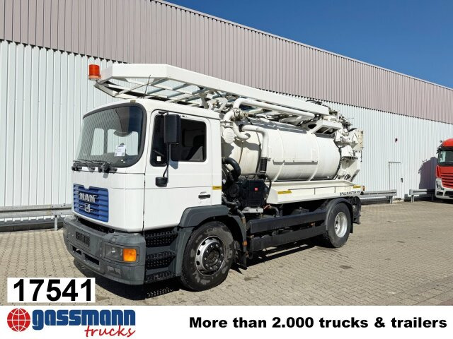 MAN TGM 18.284 4x2 BL, Assmann Saug- und Spülwagen - Kehrmaschine: das Bild 1 MAN TGM 18.284 4x2 BL, Assmann Saug- und Spülwagen - Kehrmaschine: das Bild 1