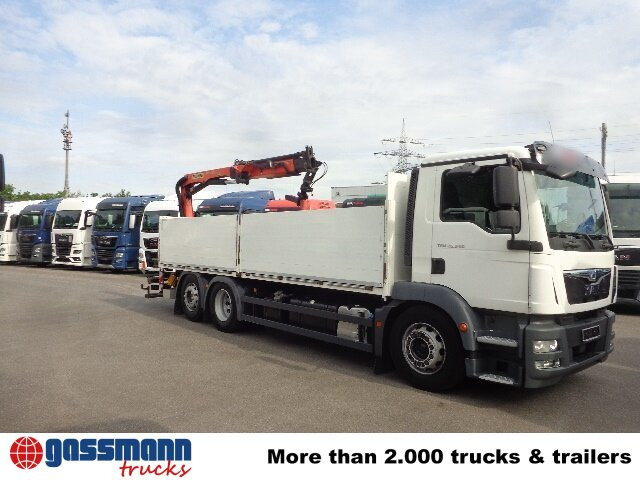 MAN TGM 26.340 6x2-4 LL,Lenk-Liftachse, Heckkran, - Pritsche LKW, Autokran: das Bild 4 MAN TGM 26.340 6x2-4 LL,Lenk-Liftachse, Heckkran, - Pritsche LKW, Autokran: das Bild 4