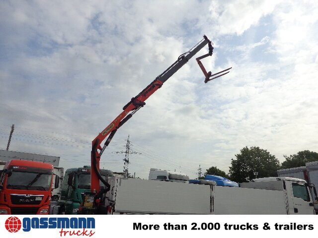 Pritsche LKW, Autokran MAN TGM 26.340 6x2-4 LL,Lenk-Liftachse, Heckkran,: das Bild 12