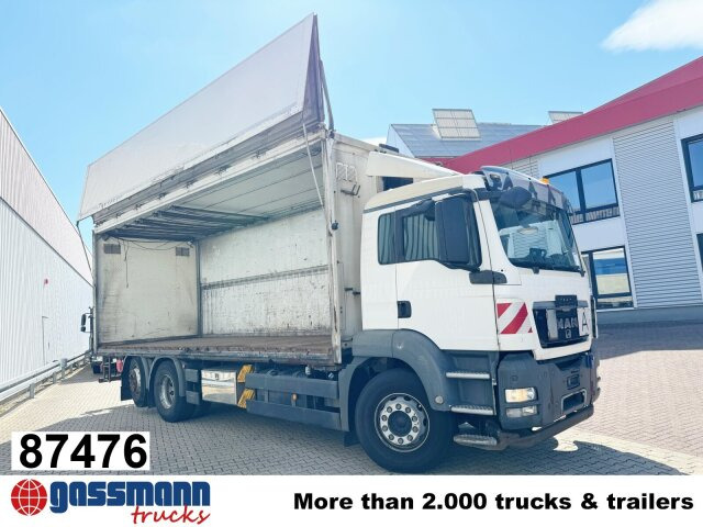 MAN TGS 26.360 6X2-4 BL, Lift-/Lenkachse, - Koffer LKW: das Bild 1 MAN TGS 26.360 6X2-4 BL, Lift-/Lenkachse, - Koffer LKW: das Bild 1