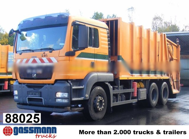 MAN TGS 26.400 6X4 BL, Haller x2c - Müllwagen: das Bild 1 MAN TGS 26.400 6X4 BL, Haller x2c - Müllwagen: das Bild 1