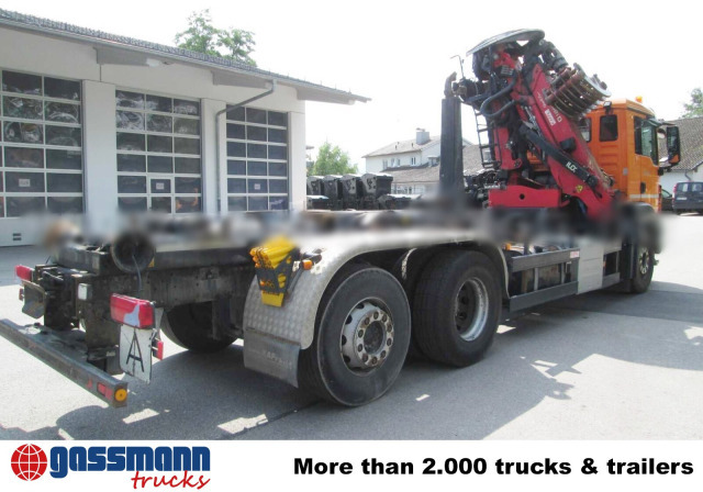 MAN TGS 26.400 6x2-4 BL, Lenk-/Liftachse, Kran - Abrollkipper, Autokran: das Bild 2 MAN TGS 26.400 6x2-4 BL, Lenk-/Liftachse, Kran - Abrollkipper, Autokran: das Bild 2