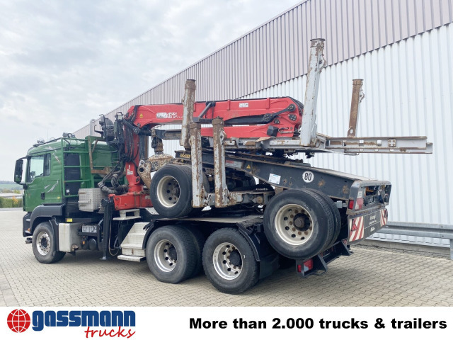Holztransporter, Autokran MAN TGS 26.480 6x4 BB, Intarder, Kran Epsilon: das Bild 12 Holztransporter, Autokran MAN TGS 26.480 6x4 BB, Intarder, Kran Epsilon: das Bild 12