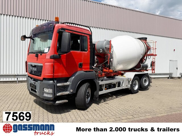 MAN TGS 26.480 6x4H-4 BL, Liebherr HTM 704, - Fahrmischer: das Bild 1 MAN TGS 26.480 6x4H-4 BL, Liebherr HTM 704, - Fahrmischer: das Bild 1