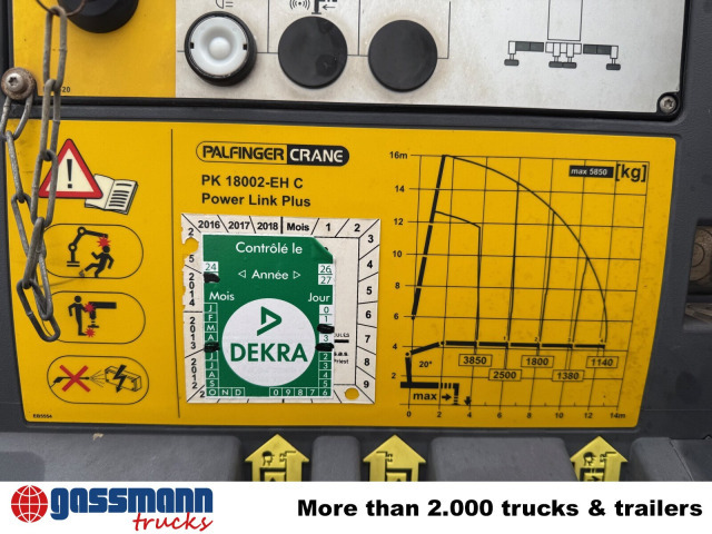 MAN TGS 33.400 6x4 BB, Navi, Heckkran PK18002-EH C, - Pritsche LKW, Autokran: das Bild 5 MAN TGS 33.400 6x4 BB, Navi, Heckkran PK18002-EH C, - Pritsche LKW, Autokran: das Bild 5