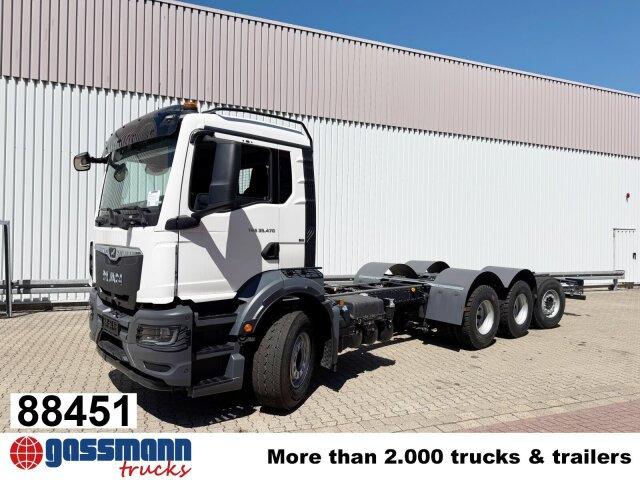 MAN TGS 35.470 8x4-4 BL, Lenk-/Liftachse, Navi, - Fahrgestell LKW: das Bild 1 MAN TGS 35.470 8x4-4 BL, Lenk-/Liftachse, Navi, - Fahrgestell LKW: das Bild 1
