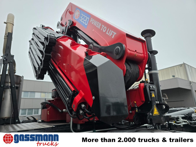 MAN TGS 35.480 8X4 BL, Intarder, Kran HMF 3220-K6, - Abrollkipper, Autokran: das Bild 5 MAN TGS 35.480 8X4 BL, Intarder, Kran HMF 3220-K6, - Abrollkipper, Autokran: das Bild 5