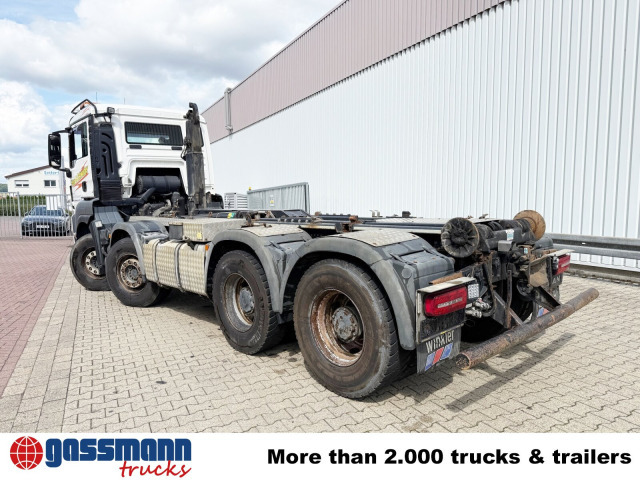 Abrollkipper MAN TGS 35.480 8x4 BL, PriTarder, Navi: das Bild 12