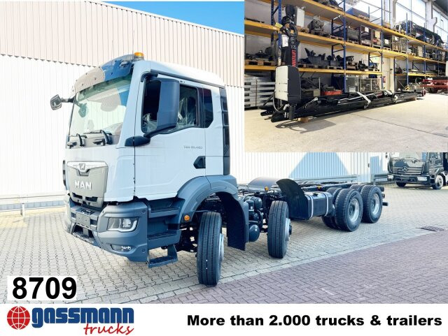 MAN TGS 35.480 8x6H BL CH, HydroDrive, Navi, - Abrollkipper: das Bild 1 MAN TGS 35.480 8x6H BL CH, HydroDrive, Navi, - Abrollkipper: das Bild 1