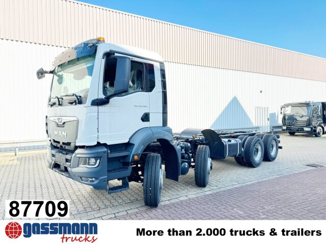 MAN TGS 35.480 8x6H BL CH, HydroDrive, Navi, - Fahrgestell LKW: das Bild 1 MAN TGS 35.480 8x6H BL CH, HydroDrive, Navi, - Fahrgestell LKW: das Bild 1