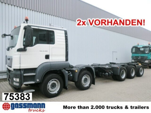 MAN TGS 50.480 BB 10x4, 2x VORHANDEN! - Fahrgestell LKW: das Bild 1 MAN TGS 50.480 BB 10x4, 2x VORHANDEN! - Fahrgestell LKW: das Bild 1