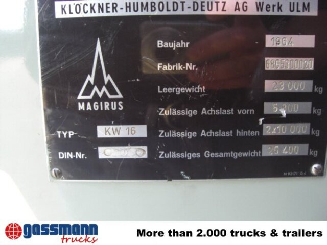 Magirus Deutz MAGIRUS URANUS 250D22 KW 16 Feuerwehr Kranwagen - Feuerwehrfahrzeug, Autokran: das Bild 4 Magirus Deutz MAGIRUS URANUS 250D22 KW 16 Feuerwehr Kranwagen - Feuerwehrfahrzeug, Autokran: das Bild 4