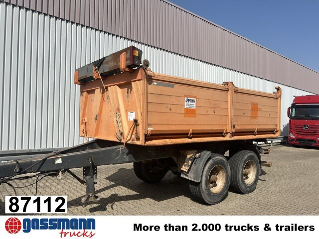 Meiller Meiller MZDA 18/2, geteilte Bordwände - Kipper Anhänger: das Bild 1 Meiller Meiller MZDA 18/2, geteilte Bordwände - Kipper Anhänger: das Bild 1