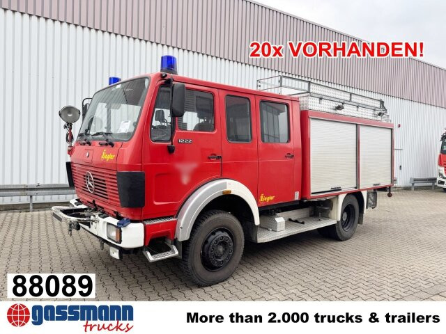 Mercedes-Benz 1222 AF 4x4 Doka, LF 16 TS - Krankenwagen: das Bild 1 Mercedes-Benz 1222 AF 4x4 Doka, LF 16 TS - Krankenwagen: das Bild 1