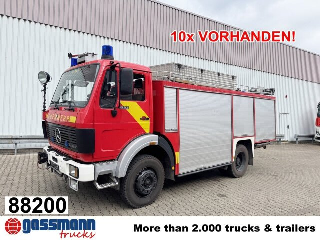Mercedes-Benz 1222 AF 4x4, Rüstwagen RW 2, Seilwinde - Krankenwagen: das Bild 1 Mercedes-Benz 1222 AF 4x4, Rüstwagen RW 2, Seilwinde - Krankenwagen: das Bild 1