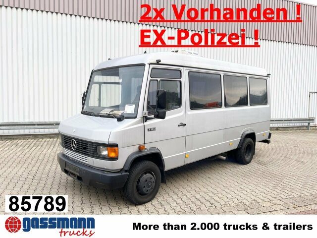 Mercedes-Benz 711 D-KA 4x2, Standklima, 11-Sitze, 2 x on stock - Koffer LKW: das Bild 1 Mercedes-Benz 711 D-KA 4x2, Standklima, 11-Sitze, 2 x on stock - Koffer LKW: das Bild 1