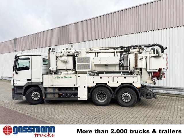 Mercedes-Benz Actros 2536 L 6x2, Müller Saug- und Spülwagen - Kehrmaschine: das Bild 5 Mercedes-Benz Actros 2536 L 6x2, Müller Saug- und Spülwagen - Kehrmaschine: das Bild 5