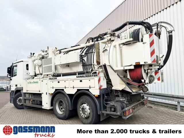 Mercedes-Benz Actros 2536 L 6x2, Müller Saug- und Spülwagen - Kehrmaschine: das Bild 3 Mercedes-Benz Actros 2536 L 6x2, Müller Saug- und Spülwagen - Kehrmaschine: das Bild 3
