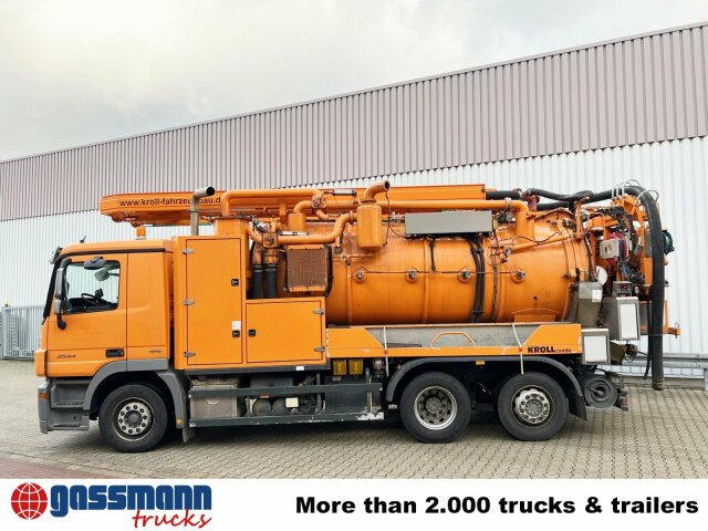 Mercedes-Benz Actros 2544 L 6x2, Lenkachse, Kroll - Kehrmaschine: das Bild 3 Mercedes-Benz Actros 2544 L 6x2, Lenkachse, Kroll - Kehrmaschine: das Bild 3