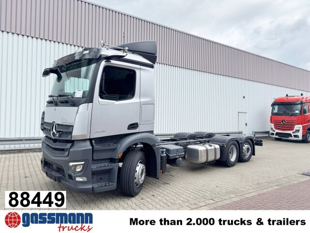 Mercedes-Benz Actros 2546 L 6x2, Retarder, Lenk-/Lift, LED, - Fahrgestell LKW: das Bild 1 Mercedes-Benz Actros 2546 L 6x2, Retarder, Lenk-/Lift, LED, - Fahrgestell LKW: das Bild 1
