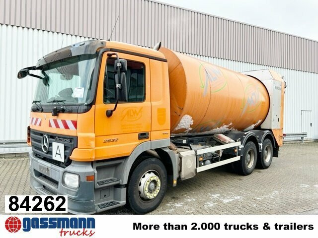 Mercedes-Benz Actros 2632/41 6x4, FAUN Rotopress 520, - Müllwagen: das Bild 1 Mercedes-Benz Actros 2632/41 6x4, FAUN Rotopress 520, - Müllwagen: das Bild 1